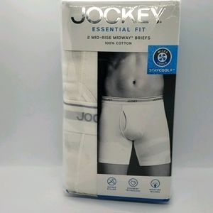 Jockey Essential Fit 2 Pair Midway Briefs